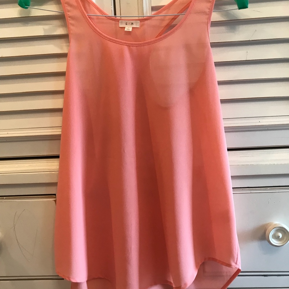 Sleeveless Racerback Peach Top from Dress Up